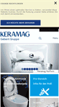 Mobile Screenshot of keramag.de