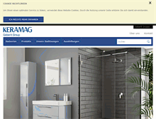 Tablet Screenshot of keramag.ch